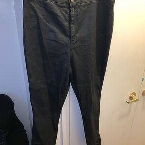 ASOS Curve Jeans - ASOS Black High Waist Rivington Denim Jegging ASOS Curve Jeans - ASOS Black High Waist Rivington Denim Jegging